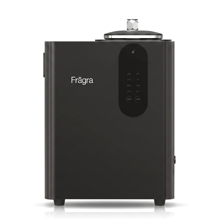 Fragra Ultra Pro HVAC scent diffuser on white